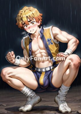 Vol 6 – Zenitsu Agatsuma inspired fanart