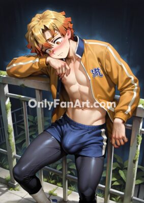 Vol 6 – Zenitsu Agatsuma inspired fanart