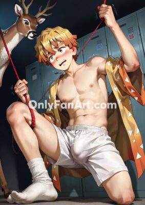 Vol 4 – Zenitsu Agatsuma inspired fanart #2
