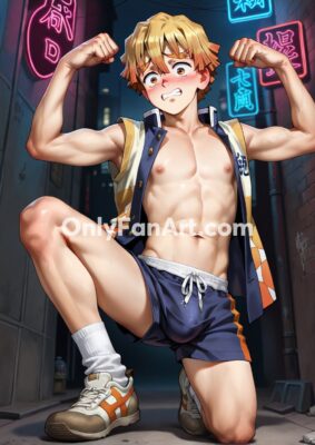 Vol 4 – Zenitsu Agatsuma inspired fanart #2