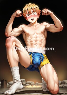 Vol 5 – Zenitsu Agatsuma inspired fanart