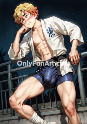 Vol 5 – Zenitsu Agatsuma inspired fanart