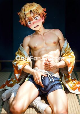 Vol 3 – Zenitsu Agatsuma inspired fanart