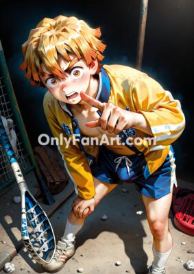 Vol 3 – Zenitsu Agatsuma inspired fanart