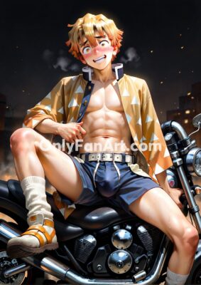 Vol 4 – Zenitsu Agatsuma inspired fanart
