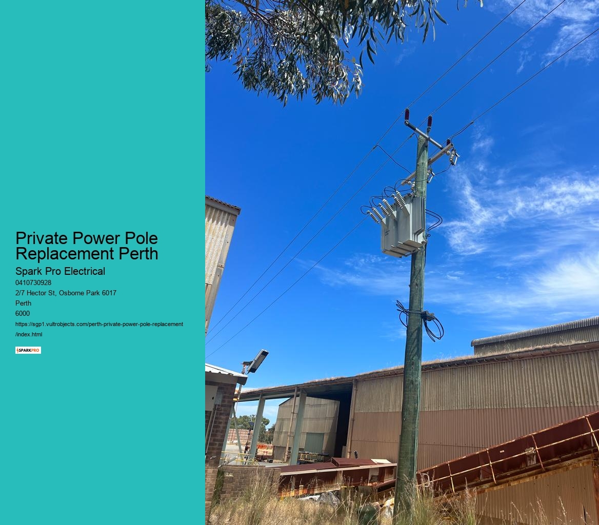 Consumer Pole Replacement in Perth