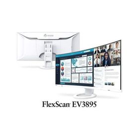 EIZO(エイゾー) EV3895-WT FlexScan 37.5型 WQHD+ウルトラワイド曲面ディスプレイ ホワイト
