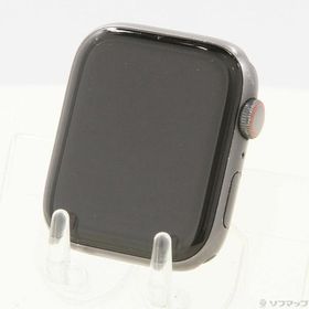 〔中古〕Apple(アップル) Apple Watch Series 5 GPS + Cellular 44mm スペースグレイアルミニウムケース バンド無し〔377-ud〕