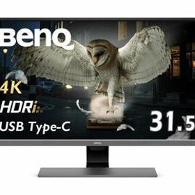【新品未開封】BenQ EW3270U 4K エンターテインメントモニター (31.5インチ/4K/HDR/VA/DCI-P3 95%/USB Type-C/HDMIx2/DP1.2/スピーカー