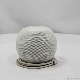 【中古】Apple(アップル) HomePod mini ホワイト MY5H2J／A 【344-ud】