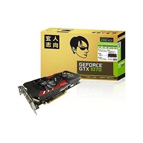 玄人志向 ビデオカードGEFORCE GTX 1070搭載 GF-GTX1070-E8GB/OC2/DF