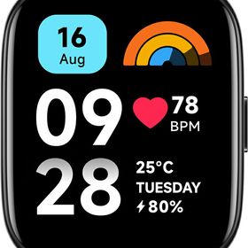 Xiaomi（シャオミ） 【国内正規品】Xiaomi Redmi Watch 3 Active ブラック スマートウォッチ BHR7266GL [BHR7266GL]【返品種別A】