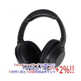 【中古】SONY ワイヤレスノイズキャンセリングヘッドホン WH-1000XM3(B) ブラック [管理:1150020251]