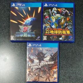 【PS4】 デジボク&地球防衛軍5&iron rain 3本セット