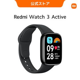 ＼楽天1位／Xiaomi Redmi Watch 3 Active スマートウォッチ 大型1.83インチディスプレイ スタイリッシュな長方形デザイン 100種類以上のワークアウト・スポーツモード Bluetooth®️ 通話対応 血中酸素レベル測定 正規品