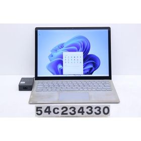 ノートパソコン Microsoft Surface Laptop 2 Core i5 8350U 1.7GHz/8GB/256GB(SSD)/13.5W/(2256x1504) タッチパネル/Win11 外装変形