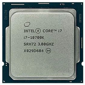 *Intel Core i7-10700K SRH72 8C 3.8GHz 16MB 125W LGA1200