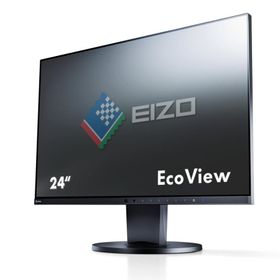EIZO FlexScan 23.8インチ 液晶モニター 1920×1080 IPSパネル HDMI DVI-D ノングレア EV2450-BK