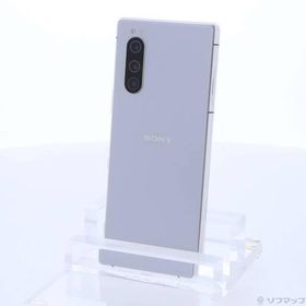 〔中古〕SONY(ソニー) Xperia 5 64GB グレー SOV41 auロック解除SIMフリー〔247-ud〕
