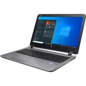 ノートパソコン HP ProBook 450 G3 中古 Windows10 64bit WEBカメラ テンキー メモリ4GB 無線LAN 15インチ A4サイズ 1802989