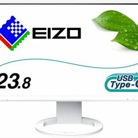 EIZO FlexScan 23.8型モニター EV2480-ZWT 2139時間 液晶ディスプレイ