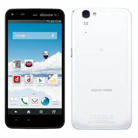 【中古】【安心保証】 AQUOS PHONE ZETA SH-01F[32GB] docomo ホワイト