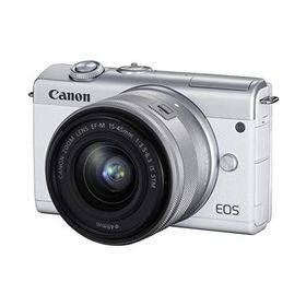 Canon ミラーレス一眼カメラ EOS M200 標準ズームキット ホワイト EOSM200WH-1545ISSTMLK