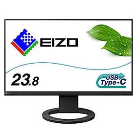 【中古】EIZO FlexScan EV2480-BK (23.8型/1920×1080/フレームレスモニター/アンチグレアIPS/疲れ目軽減/ブラック)