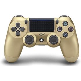 【SONY純正】ワイヤレスコントローラー 「DUALSHOCK 4」 ゴールド (CUH-ZCT2J14)