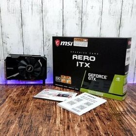 【ほぼ未使用】MSI グラフィックボード NVIDIA GEFORCE GTX 1660 super 6GB GDDR6 HDMI DVI D-port PCパーツ グラボ⑥