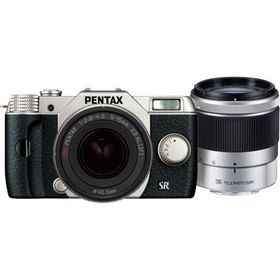 ペンタックス PENTAX デジタル Q10 ダブルズームキット シルバー &lt;プレゼント包装承ります&gt;