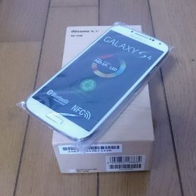 新品未使用 SC-04E Galaxy S4 ホワイト(スマートフォン本体)