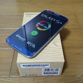 新品未使用 SC-04E Galaxy S4 ブルー(スマートフォン本体)