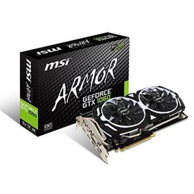 MSI GeForce GTX 1060 ARMOR 6G OCV1 グラフィックボード VD6150
