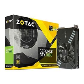 ZOTAC GeForce GTX 1060 Mini 3GB GDDR5 VR Ready Super Compact Gaming Gr