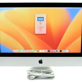 Apple iMac Retina 4K 21.5インチ 2017 Core i5-7400 3GHz 8GB 1TB(HDD) Radeon Pro 555 4096x2304ドット macOS Ventura 【中古】【20240305】