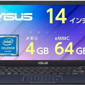 ASUS ノートパソコン L410MA (Intel Celeron N4020 4GB eMMC 64GB 14型 フルHD)