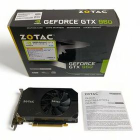ゾタック ZOTAC Geforce GTX 960 Single Fan 4GB グラフィックスボード VD5881 ZTGTX96-4GD5R02/ZT-90311-10M