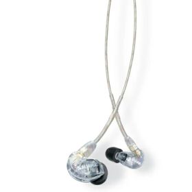 【エントリーで最大全額ポイント還元｜12/11まで】 SHURE｜シュアー イヤホン カナル型 SE215CL-A クリア [φ3.5mm ミニプラグ][SE215CLA]【rb_cpn】