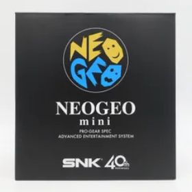 NEOGEO mini ネオジオミニ 本体 SNK 40th Anniversary ゲーム機 未開封