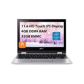 特別価格Acer 11.6" Touchscreen Convertible Spin 311 Chromebook Laptop, 32GB Storage, Silver (CP311-3H-K23X)並行輸入