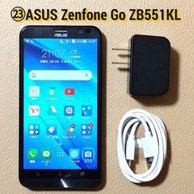 ■ZB551KL■23 ASUS ZenFone Go ZB551KL X013DB シムフリースマホ 青色国内版