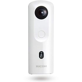 RICOH THETA SC2 WHITE ホワイト 360度全天球カメラ 360°手振れ補正機能搭載 4K動画 進化したHDR合成機能 (
