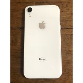 iPhone XR SIMフリー ホワイト 新品 49,980円 中古 15,000円 | ネット ...