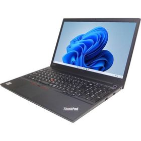 lenovo ThinkPad E15 ノートパソコン 第10世代 Core i5 Windows11 64bit メモリ8GB 高速 SSD WiFi WEBカメラ HDMI テンキー フルHD A4サイズ 中古 20002995