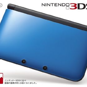【中古】任天堂 ニンテンドー3DS LL ブルーXブラック【メーカー生産終了】