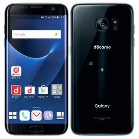 【中古】【安心保証】 Galaxy S7 edge SC-02H[32GB] docomo ブラックオニキス