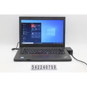 ノートパソコン Lenovo ThinkPad L470 Core i3 7100U 2.4GHz/4GB/256GB(SSD)/14W/FWXGA(1366x768)/Win10
