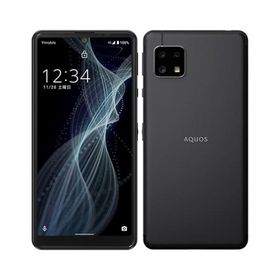 AQUOS sense4 basic A003SH[64GB] Y!mobile ブラック【安心保 …