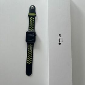 中古 Apple Watch Series 3 GPSモデル 38mm スペースグレイアルミニウムケース MTF02J/A